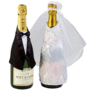 Decoratie champagne fles